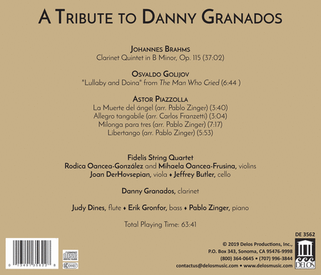 Fidelis String Quartet: A Tribute to Danny Granados