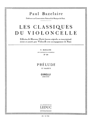 Book cover for Prelude in C Major - Classiques No. 29