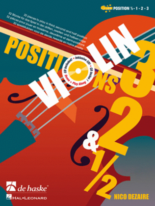 Book cover for Violin Positions 3, 2 & 1/2
