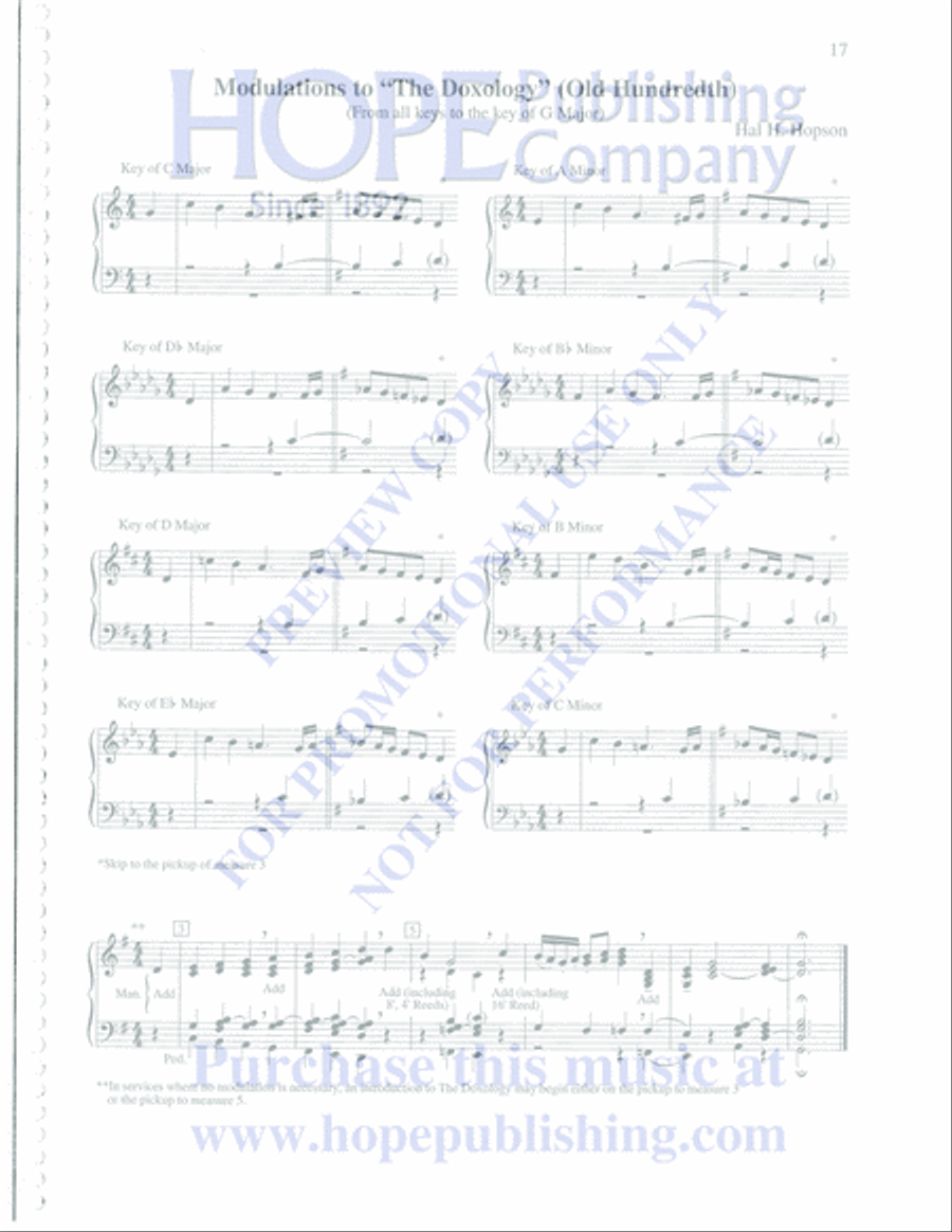 Practical Guide to Arranging Music for Organ, Choir, Handbells & Other Instrumen Choir scores gallery preview page 18