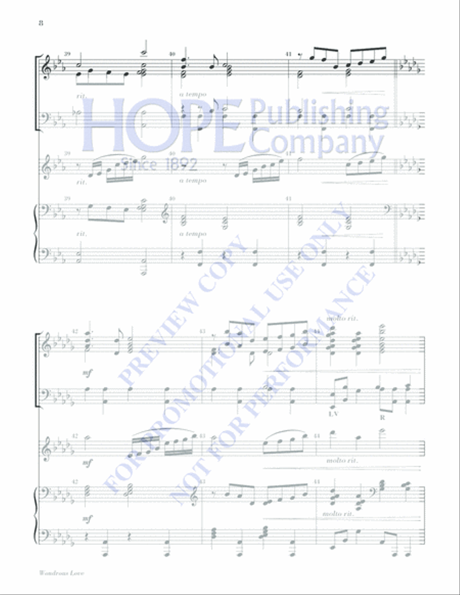 Wondrous Love Is This Wondrous Love Is This Handbell Choir scores gallery preview page 8