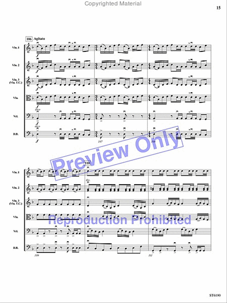 Lion City String Orchestra scores gallery preview page 14