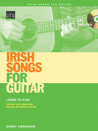 Book cover for Irish Songs for Guitar