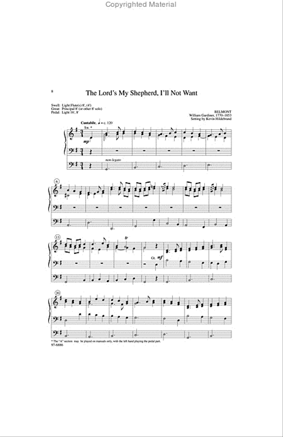 Six Hymn Improvisations, Set 2