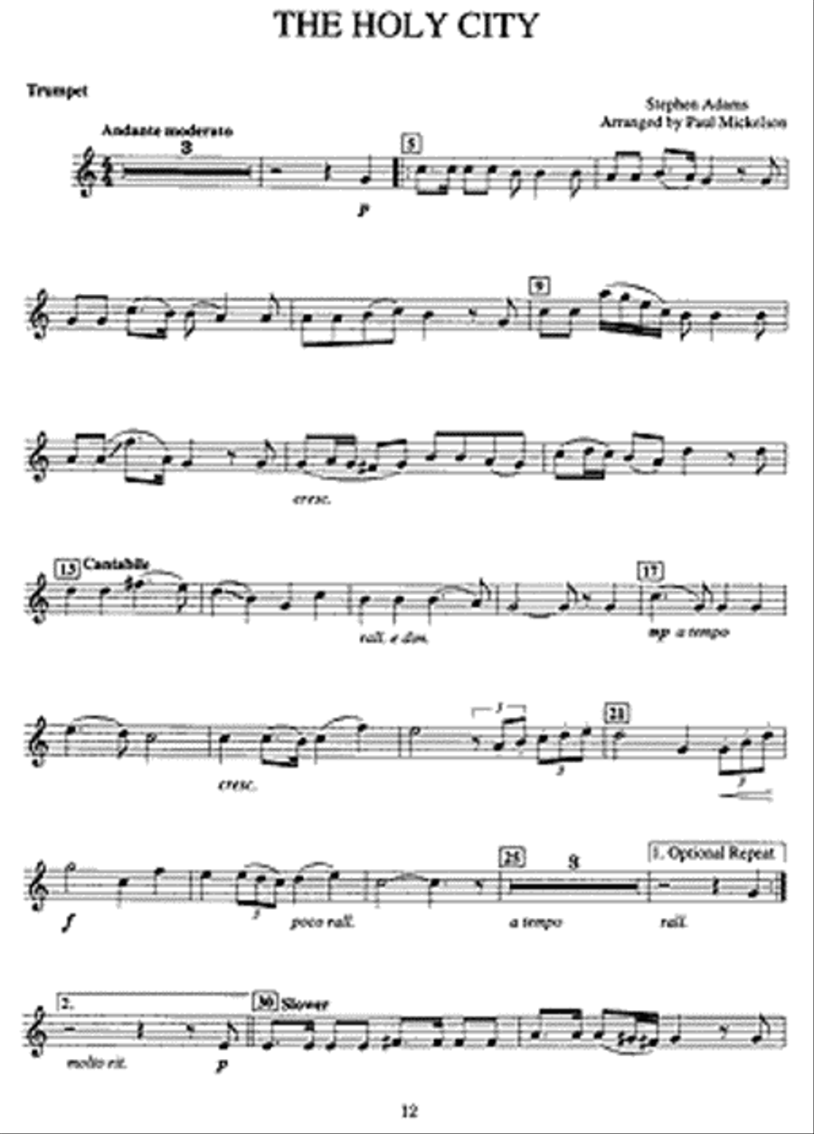 Gospel Trumpet Bugle scores gallery preview page 3