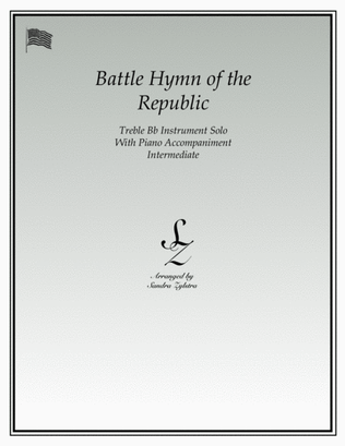 Battle Hymn of the Republic (treble Bb instrument solo)