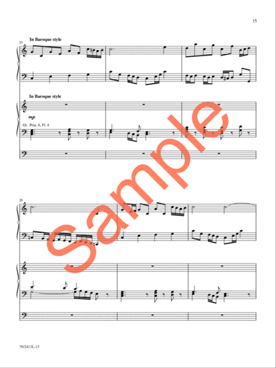 From Lent to Ascension Piano scores gallery preview page 14