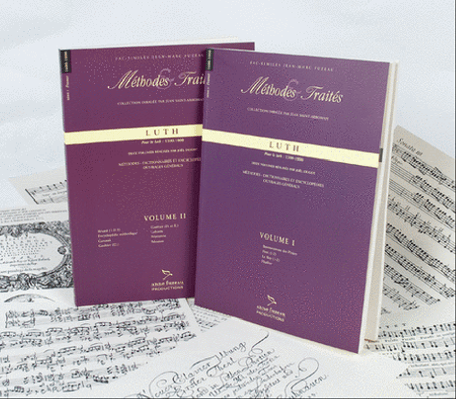Methods & Treatises Lute - 2 Volumes - France 1600-1800 Lute scores gallery preview page 1