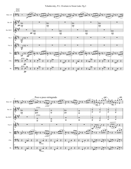 Swan Lake Overture - Extra Score