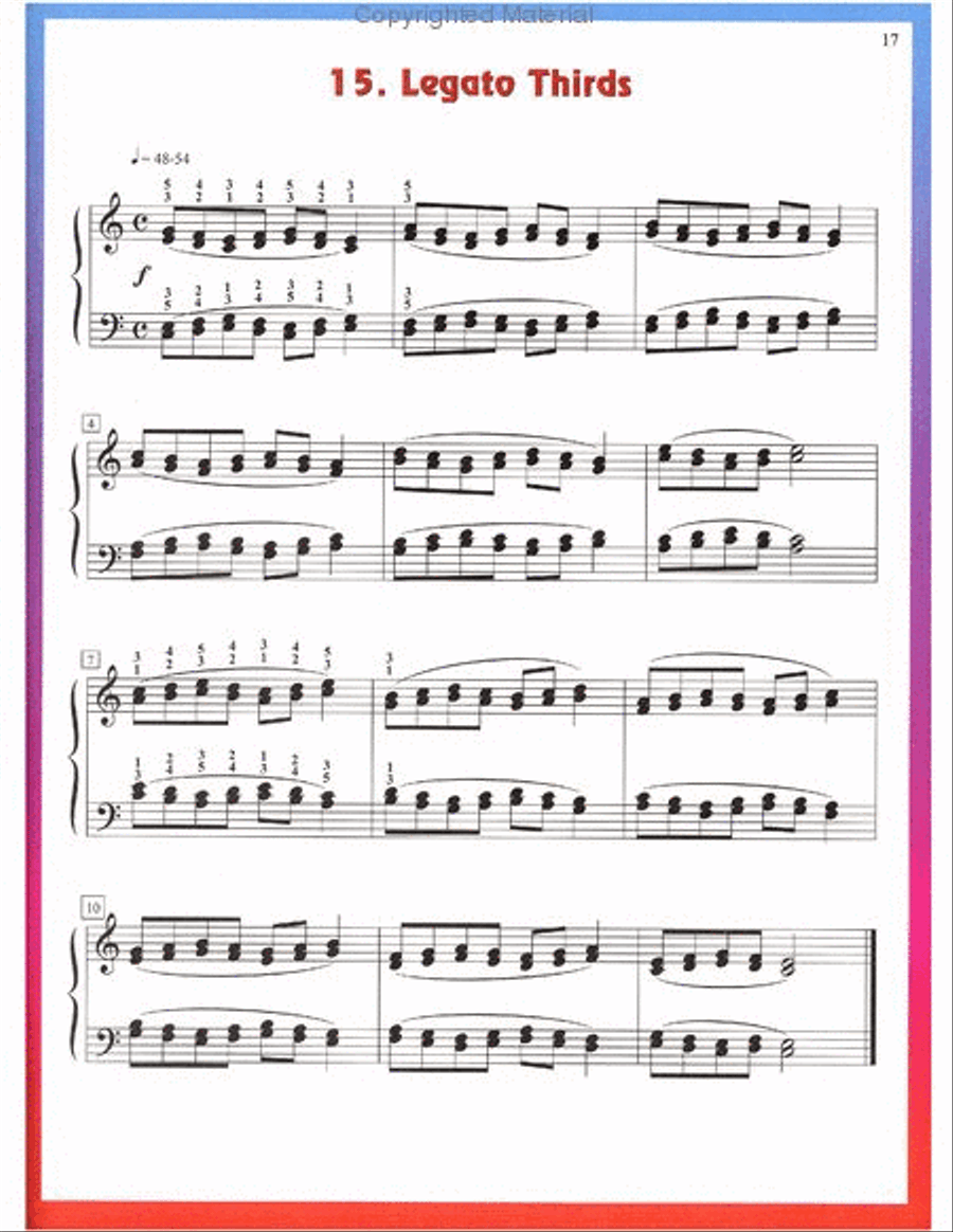 Fingerpower – Level Three Piano Method scores gallery preview page 3