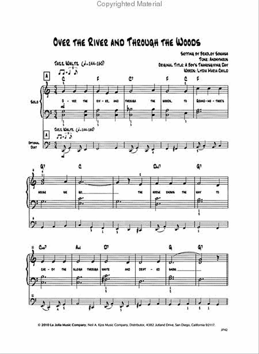 That's Jazz Christmas: Book One Piano Method scores gallery preview page 3