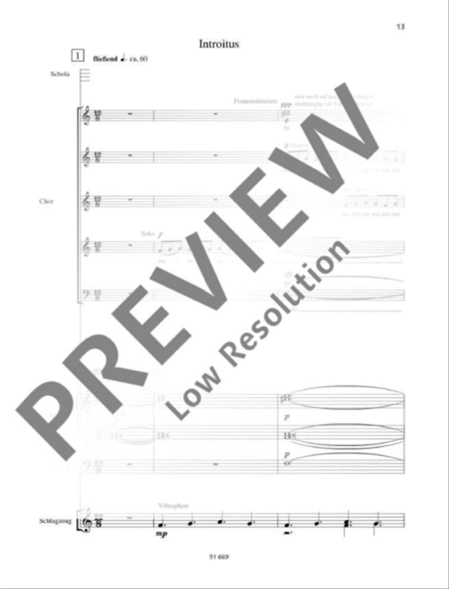 Aschermittwochsmusik Mixed Choir scores gallery preview page 14