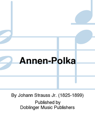 Book cover for Annen-Polka