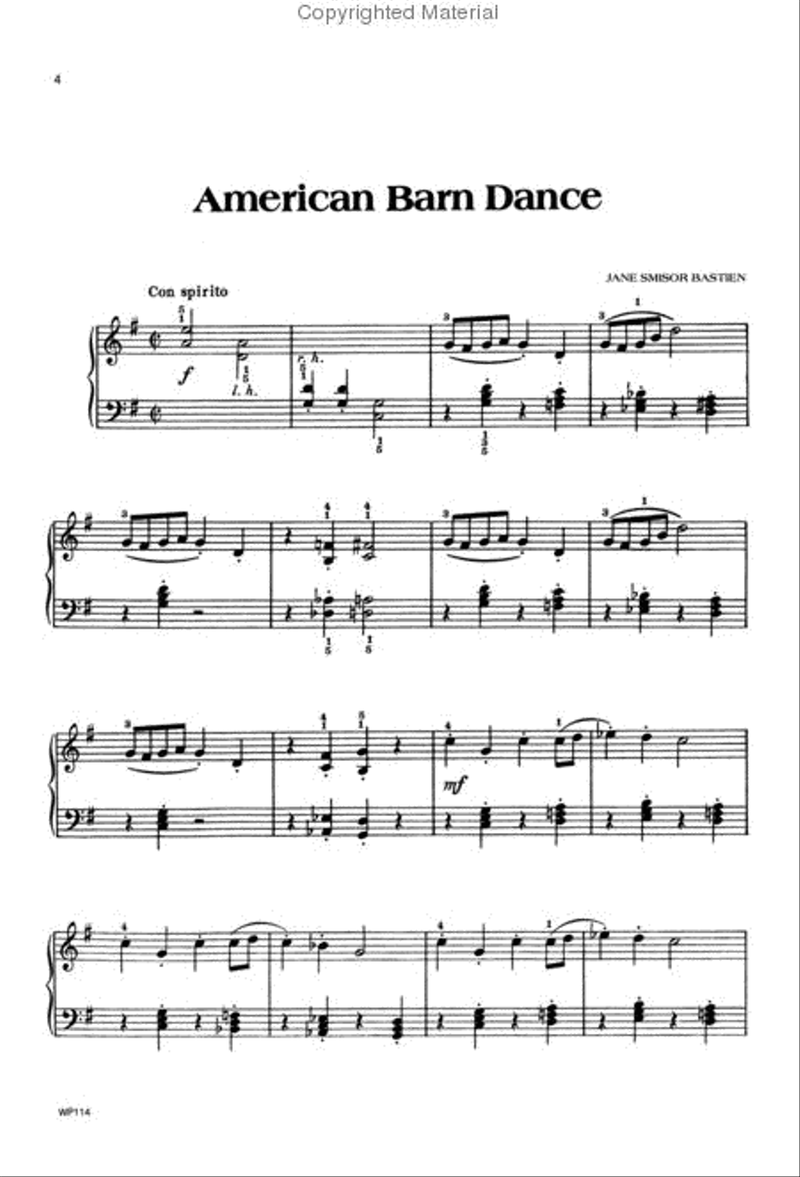 Intermediate Multi-Key Solos, Level 1 Piano Method scores gallery preview page 2