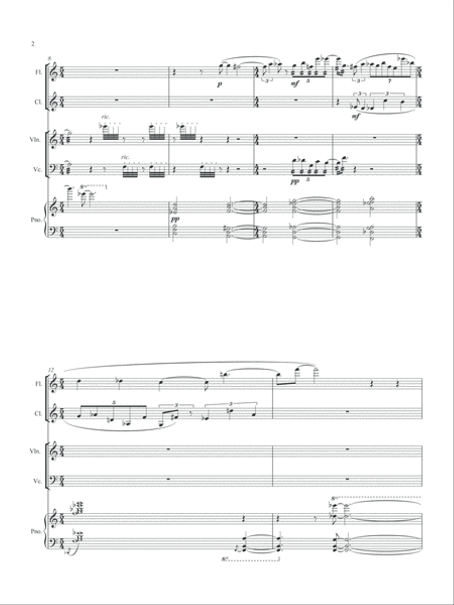 [Jazwinski] Shadows in Shades of Blue Small Ensemble scores gallery preview page 6