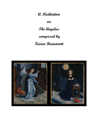 Book cover for Meditation on The Angelus