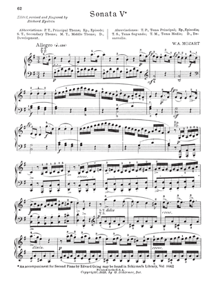 Book cover for Sonata In G Major, K. 283
