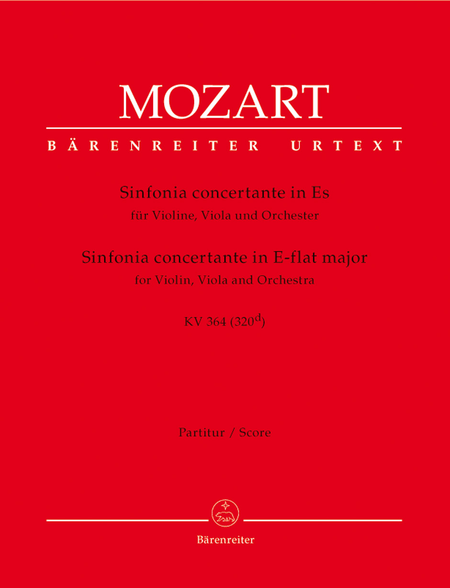 Sinfonia concertante for Violin, Viola and Orchestra