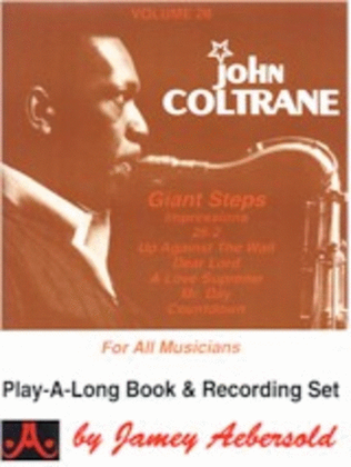Book cover for John Coltrane Book/CD No 28