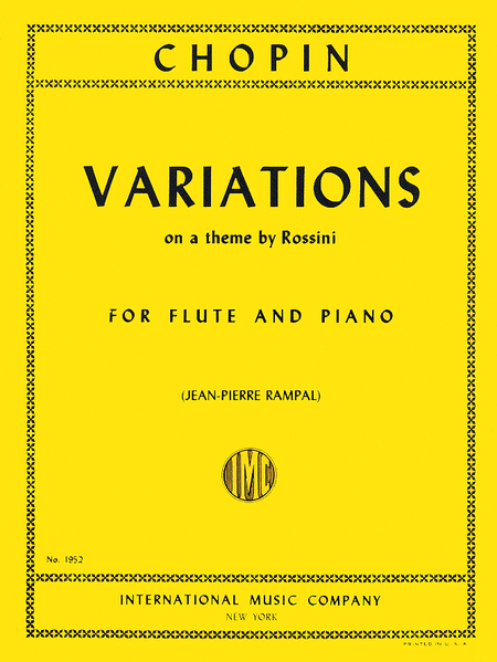 Variations on a Theme by Rossini (RAMPAL)