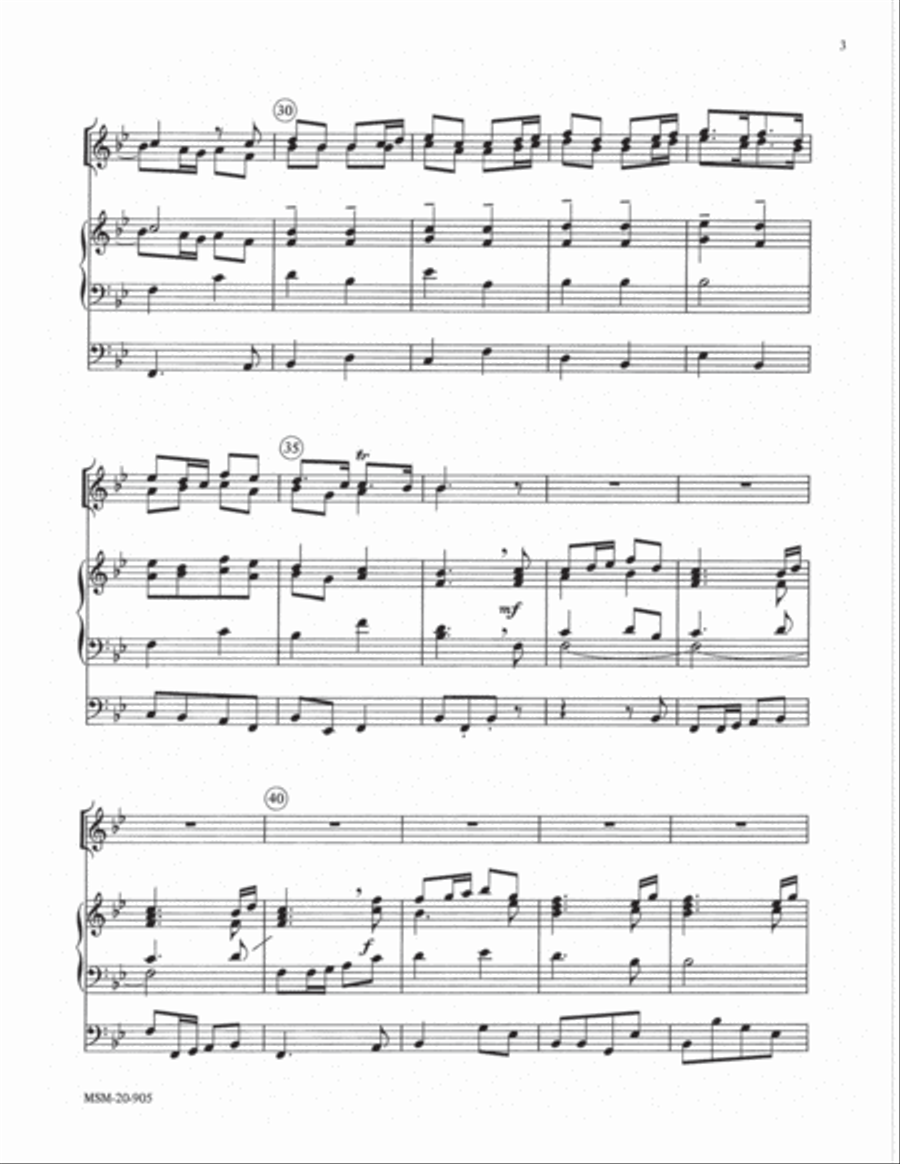 Rejoicing Trumpet Duet scores gallery preview page 3