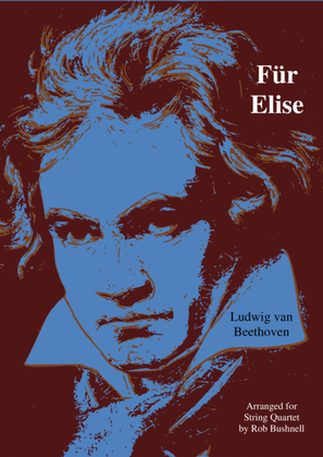 Book cover for Für Elise (Beethoven) - String Quartet