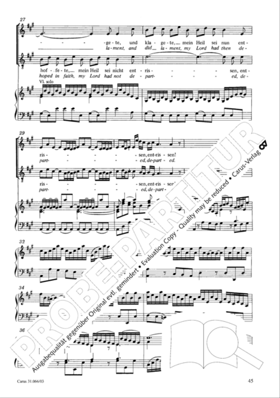 Be joyful, you Christians (Erfreut euch, ihr Herzen) ATB scores gallery preview page 46