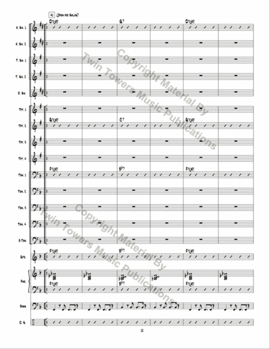 Smartypants Jazz Ensemble scores gallery preview page 13