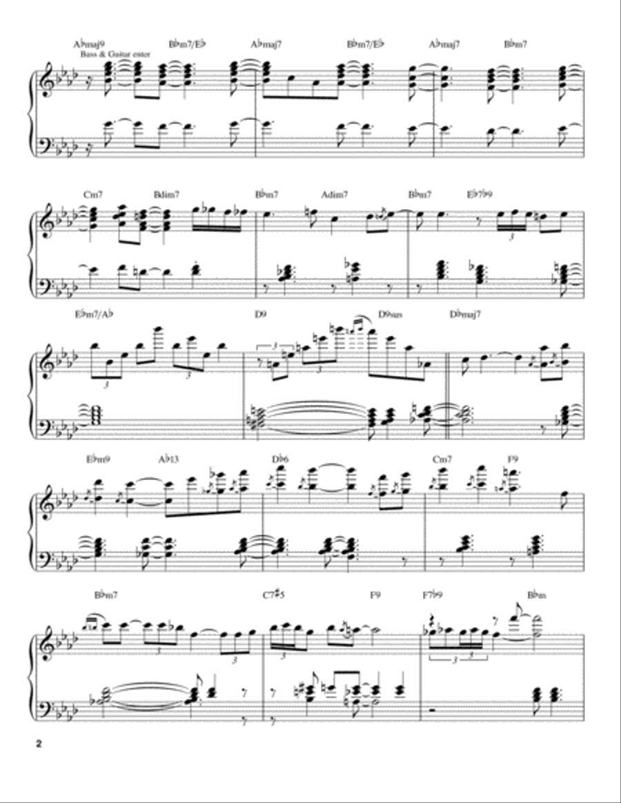 There's A Small Hotel There's A Small Hotel Piano scores gallery preview page 2