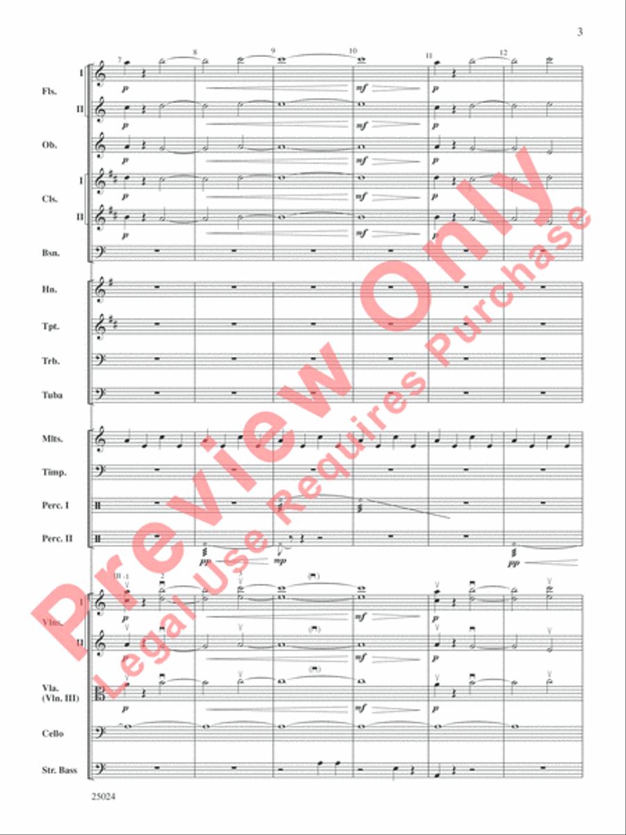 Symphonic Statement Full Orchestra scores gallery preview page 5