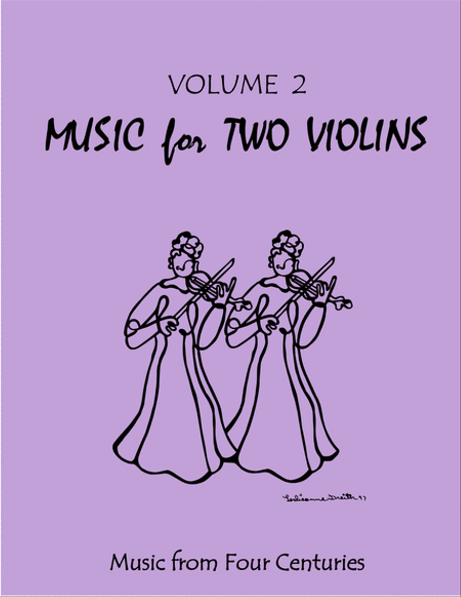 Music for Two Violins, Volume 2 String Duet scores gallery preview page 1