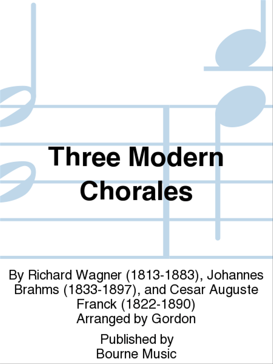 Three Modern Chorales Concert Band scores gallery preview page 1