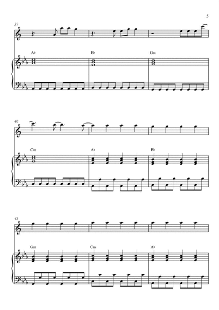 Titanium Alto Saxophone scores gallery preview page 5