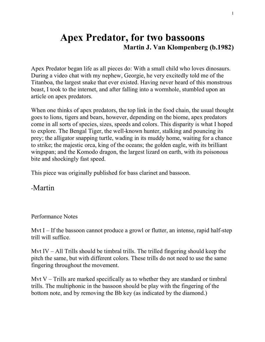 Apex Predator Woodwind Ensemble scores gallery preview page 3