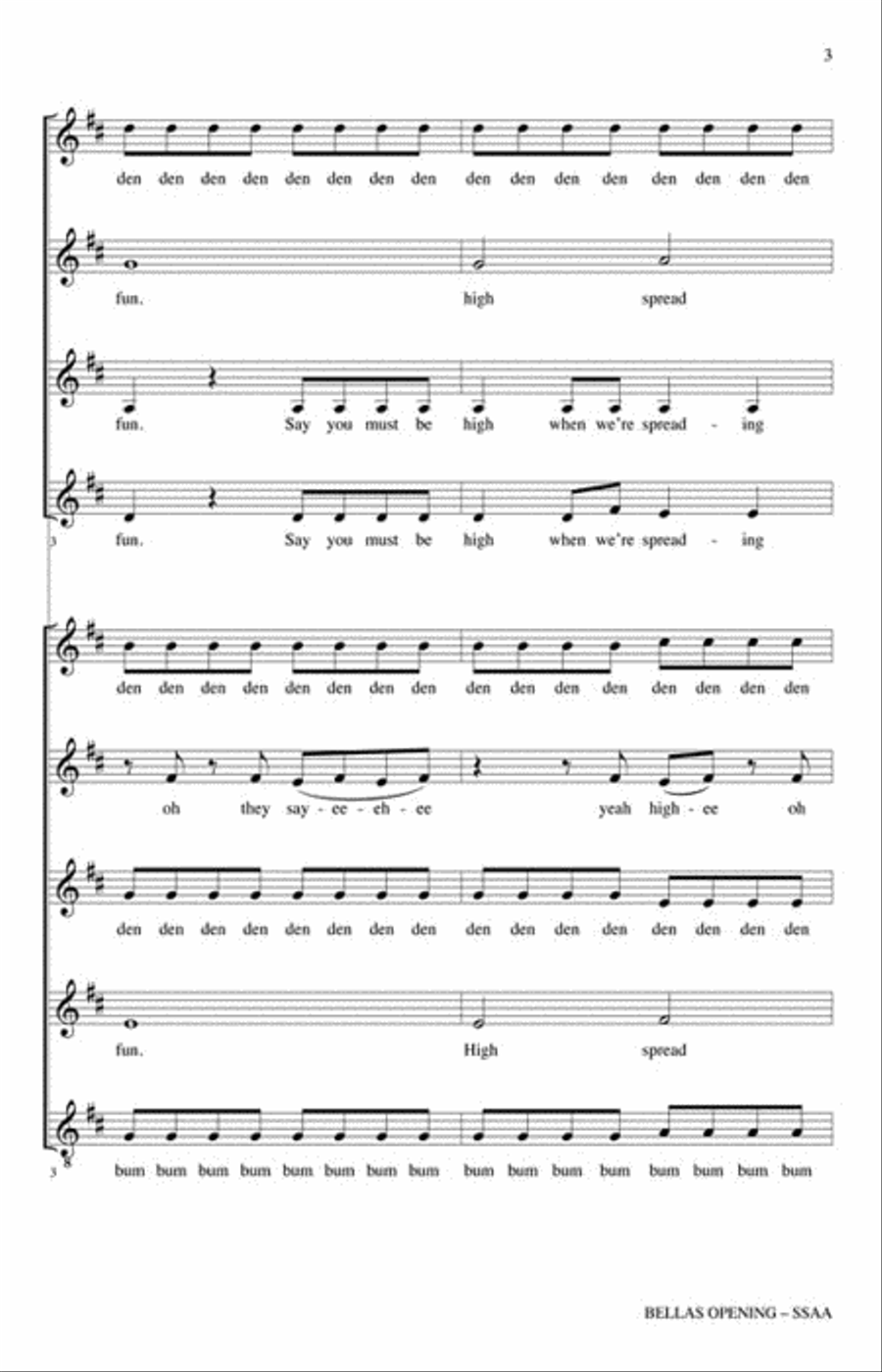 Bella's Opening SSAA scores gallery preview page 3