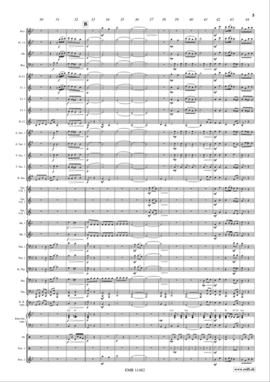 Flight To Moscow Flight To Moscow Concert Band scores gallery preview page 6