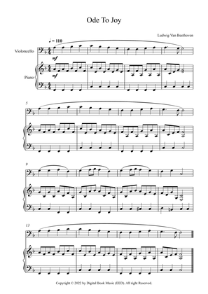 Ode To Joy - Ludwig Van Beethoven (Cello + Piano)