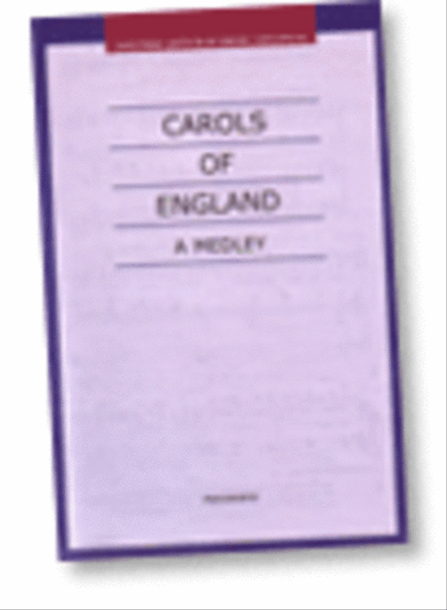 Carols of England - A Medley - SATB 4-Part scores gallery preview page 1