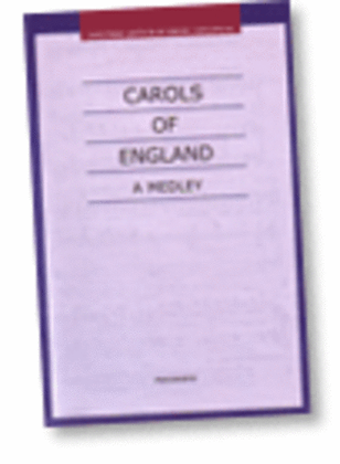 Book cover for Carols of England - A Medley - SATB