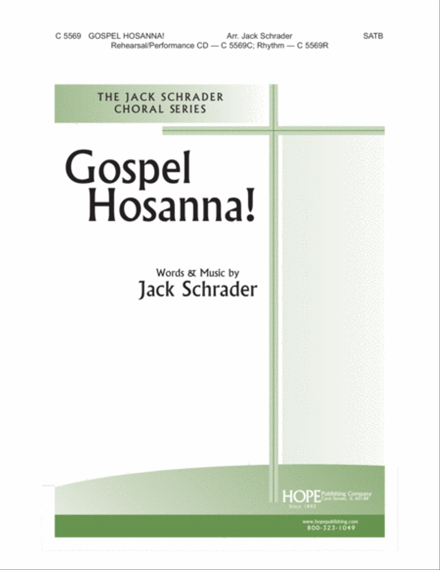 Gospel Hosanna! Gospel Hosanna! 4-Part scores gallery preview page 1