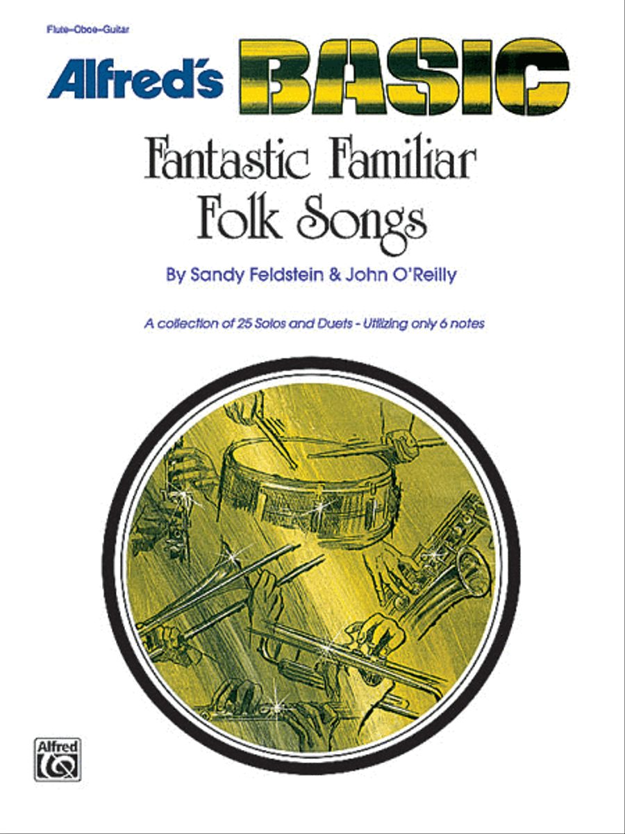 Fantastic Familiar Folk Songs Concert Band scores gallery preview page 1
