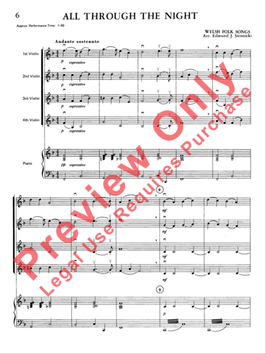 Highland/Etling Violin Quartet Series: Book 1