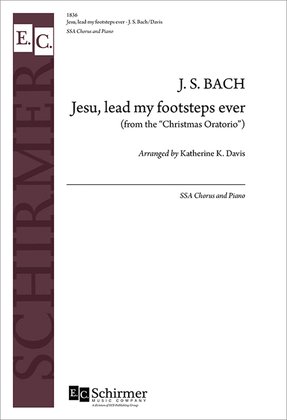 Book cover for Christmas Oratorio: Jesu, Lead My Footsteps Ever