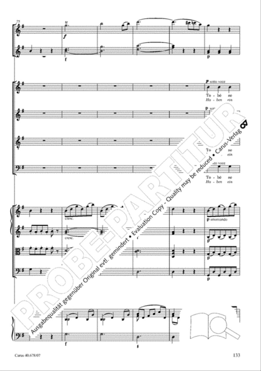Missa pastoralis bohemica 4-Part scores gallery preview page 146