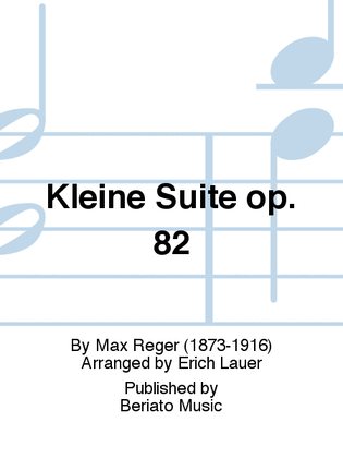 Book cover for Kleine Suite op. 82