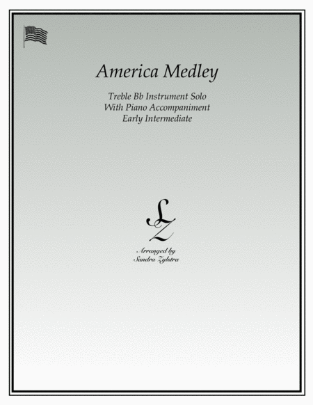 America Medley (treble Bb instrument solo) image number null