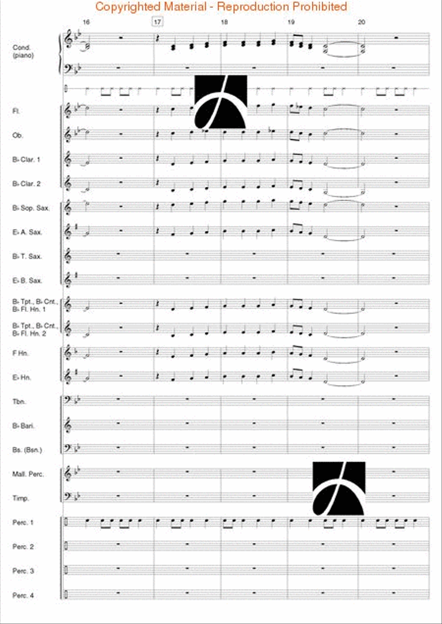 Band Time Christmas Band Time Christmas Concert Band scores gallery preview page 68