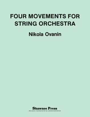 Book cover for Four Movements for String Orchestra