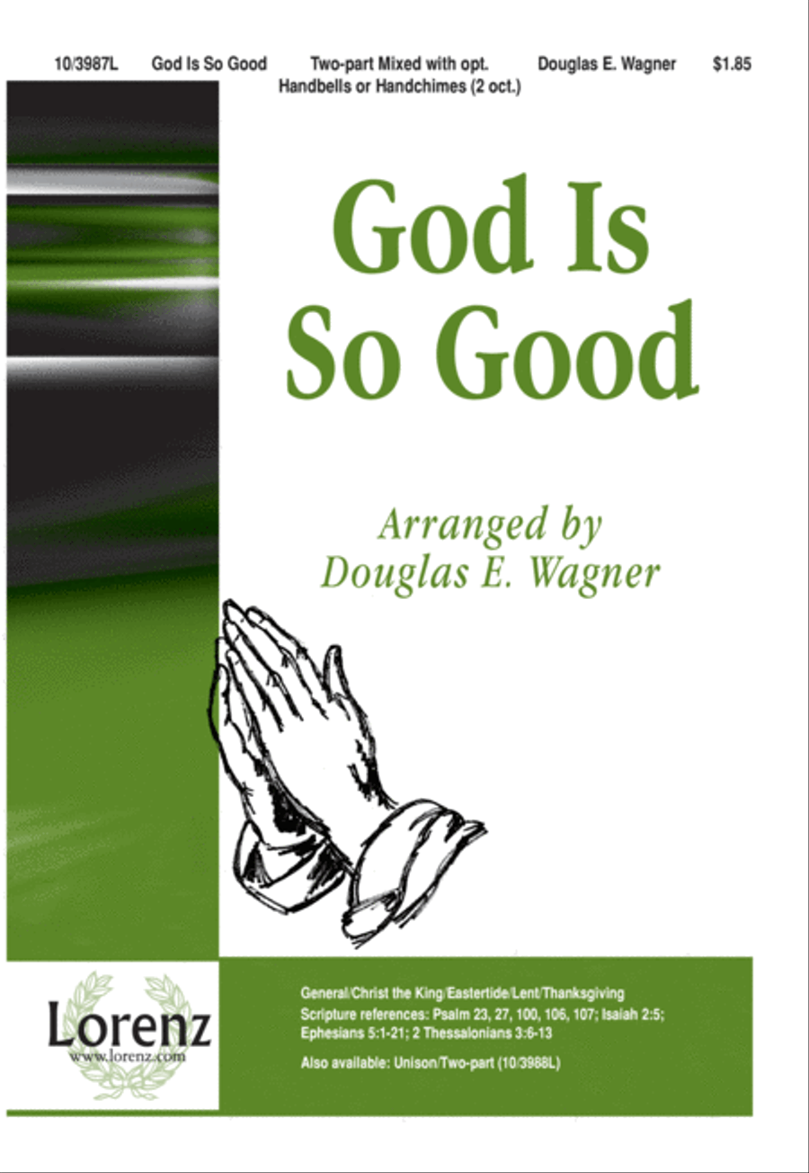 God Is So Good 2-Part scores gallery preview page 1
