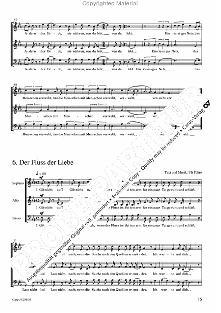 Flusse wie du 3-Part scores gallery preview page 16